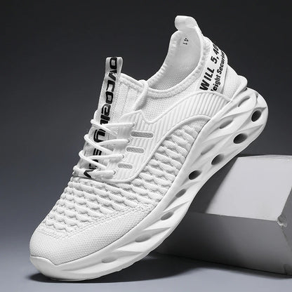 2026 Men's Tennis Shoes Air Mesh Breathable Lightweight Walking Non-slip Sneakers Gym Sport Trainers
