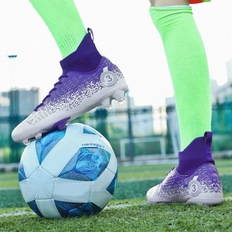 Μέγεθος 31-45 Ανδρικά παπούτσια ποδοσφαίρου Γυναικείες μπότες ποδοσφαίρου Παιδικά παπούτσια ποδοσφαίρου Παπούτσια προπόνησης για εφήβους Αναπνεύσιμα αθλητικά υποδήματα
