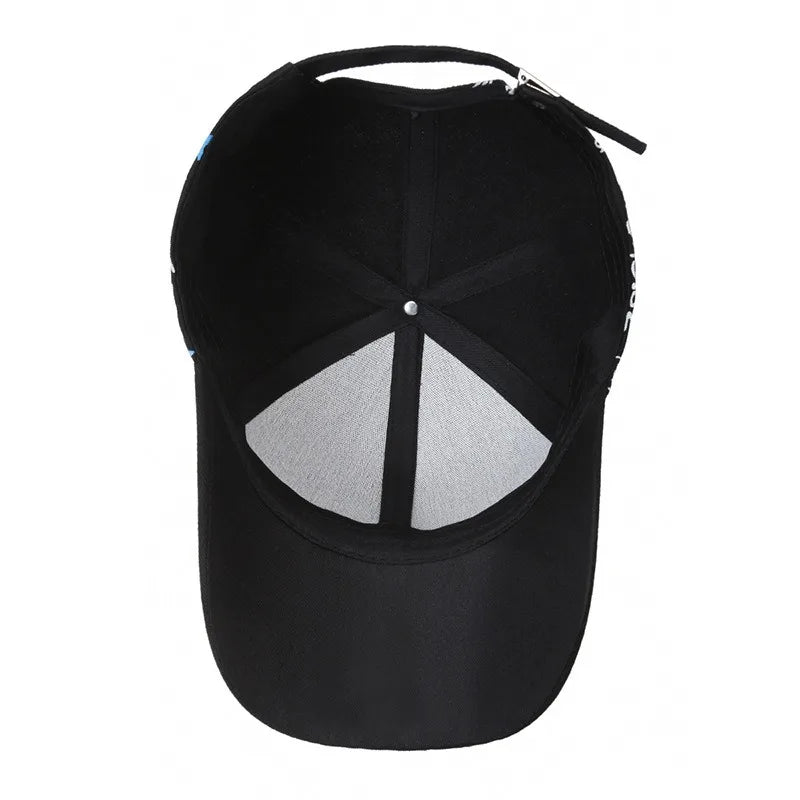 Nova moderna pamučna bejzbolska kapa s grafitima za žene i muškarce, uniseks tiskana snapback kapa, hip-hop trendi kapa za van, za muškarce i žene