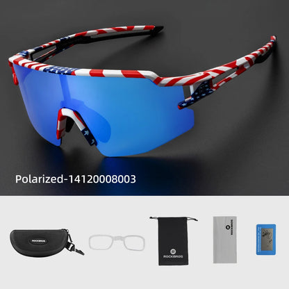ROCKBROS Cycling Glasses Photochromic Glasses Bicycle Glasses Eyewear Goggles Windproof Bicycle Outdoor Sports Sunglasses