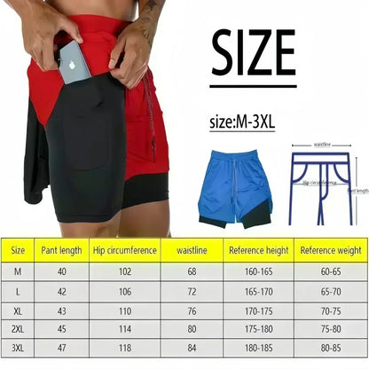 Dragon Ball Summer Men's Shorts Anime Printed Sports Pants Breathable Quick Drying Double Layer Shorts Gym Pants 2026 Streetwear