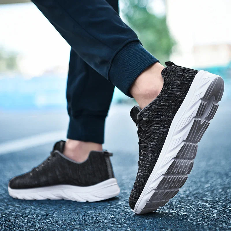 Laufschuhe Herren Sneaker Modische leichte Turnschuhe Atmungsaktive Wanderschuhe Bequeme Sportschuhe für Herren