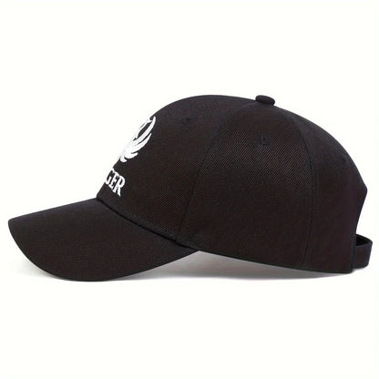 Unisex RUGER Letter Embroidery Baseball Caps Spring and Autumn Outdoor Adjustable Casual Hats Sunscreen Hat Sports Cap