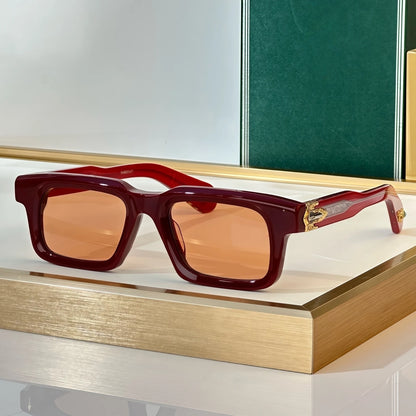 JMM BELVEDERE Design Luxury Brand Men Sunglasses Women Thick Acetate Style Trendy Oval UV400 Outdoor Trendy Fashion Eyewear