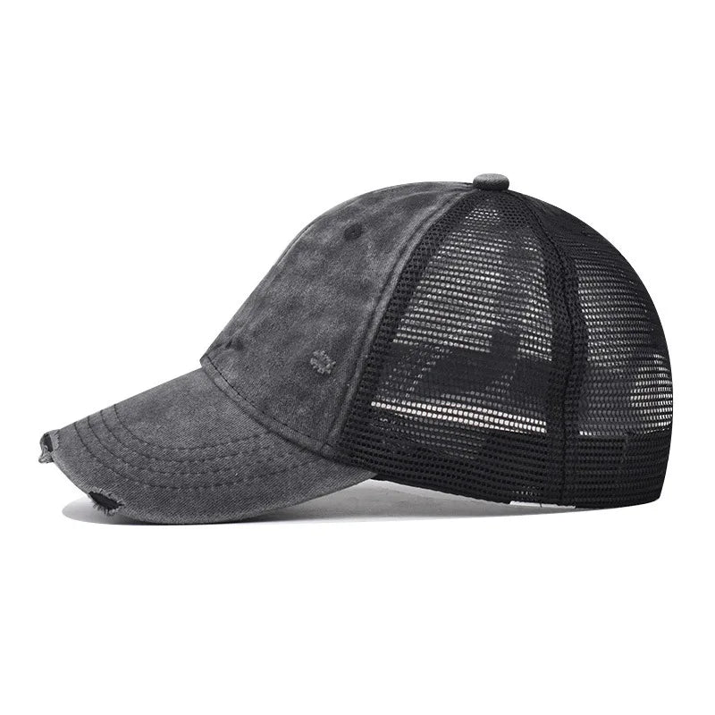 Distressed Baseball Cap Dad Hats for Men Women Vintage Washed Cotton soft crown Hat Adjustable Low Profile Unisex Style Headwear