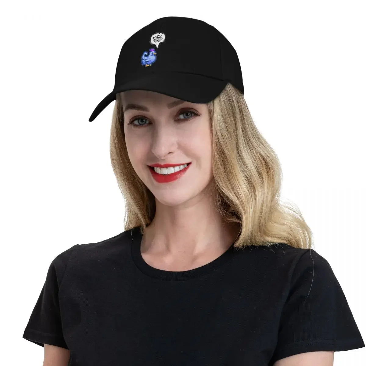 2026 Grumpy Blue Chicken Stardew Valley Baseball Cap Funny hats fishing caps man Luxury man cap Hats For Women Men's