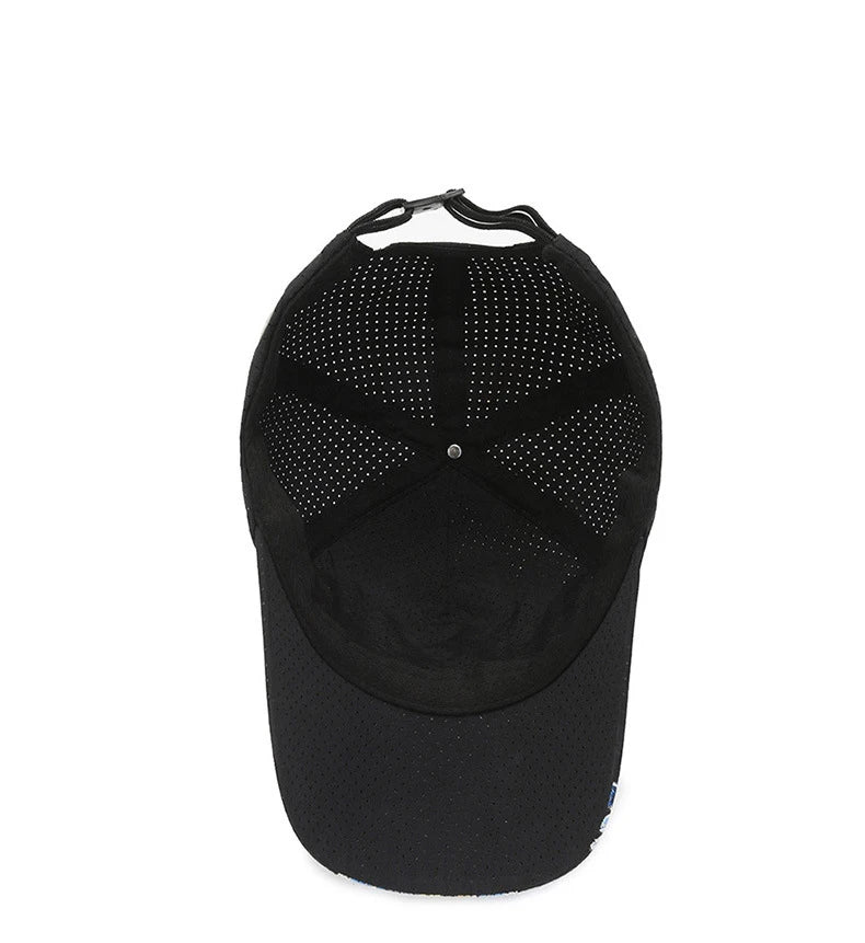 Summer Quick Dry Baseball Cap Men's and Women's Flower Sun Hats Printed Chinese Style Floral Sun Hats Outdoor Hats