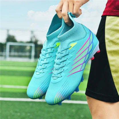 2026 New Superfly FG Football Boots Outdoor Soccer Cleats Black Shoes Soft Sport Professional Breathable Comfortable Boots