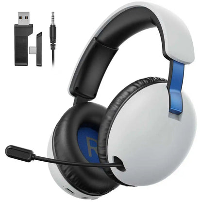 Acincai BL500 Wireless Gaming Headset with Mic for PS5, PS4, PC, Bluetooth Gaming Headphones and microphone