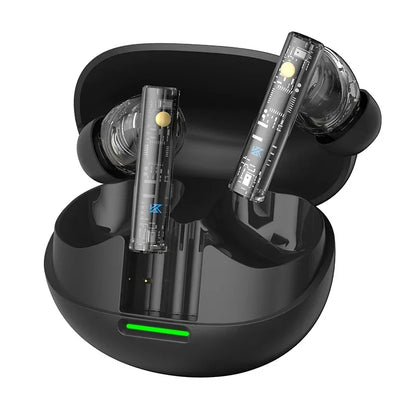 KZ Carol Pro TWS Bluetooth 5.4 Earphone 6 MIC Active Noise Canceling True Wireless In-Ear Earbuds HiFi Game Music Headphone