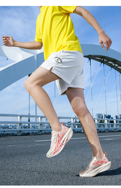 Scarpe da running 5.0 MIX con piastra in carbonio per uomo e donna, sneakers da gara per maratona, stabili, reattive, ammortizzanti e da allenamento