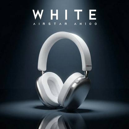Casque audio Bluetooth 6.0 Monster AH100 ANC avec réduction de bruit active de 45 dB, stéréo haute fidélité, écouteurs sans fil supra-auriculaires