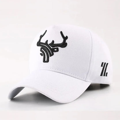 2026 New Creative Fashion HipHop Hat Antlers Digital Printing Street Skateboarding Hat Daily Leisure Decoration Hat Baseball Hat