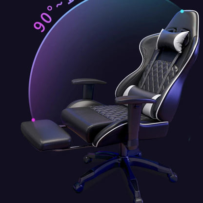 Ergonomic Swivel Gaming Chair Comfy Computer Modern Home Elastic Office Chair Executive Durable Breathability Furniture