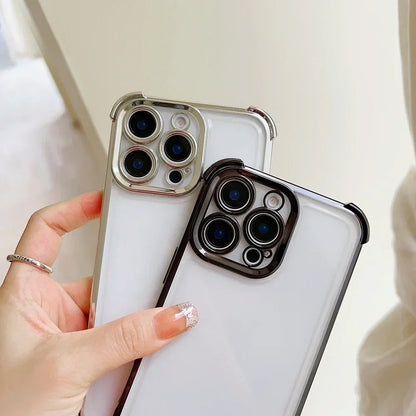Capa de Telemóvel FortniteS Popular Game com Revestimento para iPhone 17 17e 16e 16 15 14 13 12 11 Pro Max X XR XSMax 7 8 Mini Air Plus Antichoque