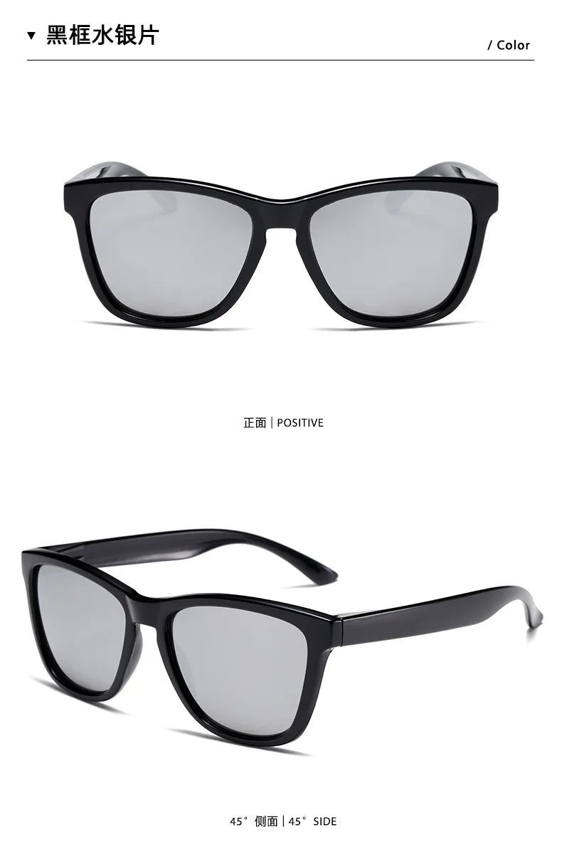 KLASSNUM 2026 Sunglasses Man Anti-uv Sun Glasses Coating Lens Driving Fishing UV 400 Protection Outdoor Sports Shades New In