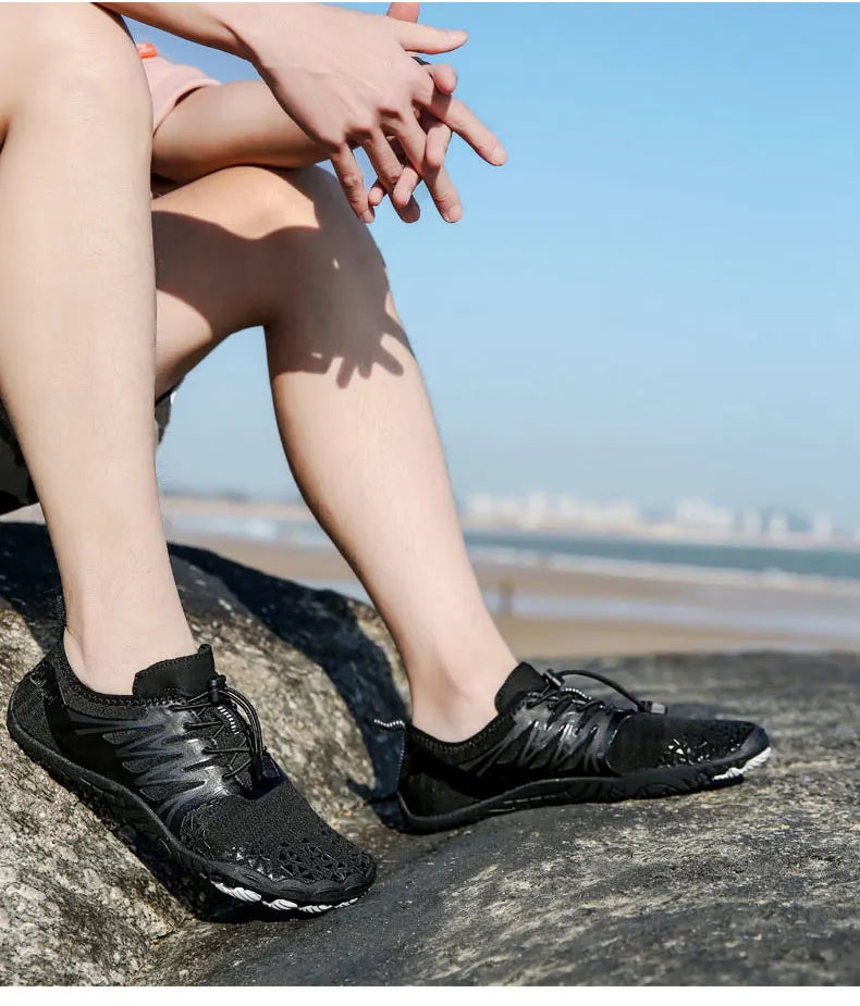 EOCENE męskie i damskie barefoot buty wodne do sportów outdoorowych, szybkoschnące buty na plażę, do pływania, fitnessu, brodzenia, trekkingu i jazdy na rowerze