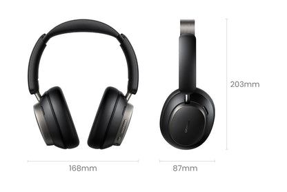 Cuffie wireless UGREEN Studio Pro ANC 48dB – Cuffie over-ear Bluetooth 6.0 Hi-Res LDAC con 120H di autonomia