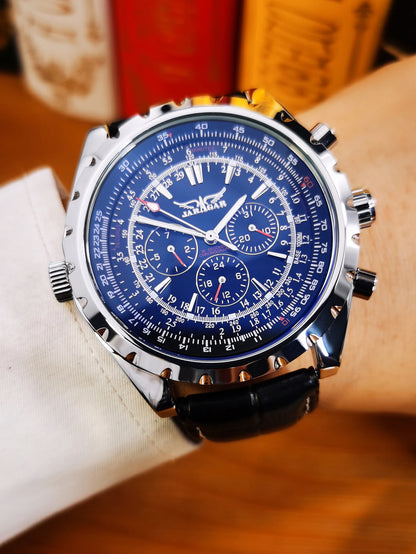 JARAGAR 212 Men’s Automatic Mechanical Watch – Fashion, Business, Luxury, Week Calendar – Men’s Watch – Premium Gift – Reloj Hombre