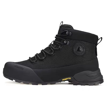 Zapatos de senderismo HUMTTO, botas de caza impermeables para hombre, botas tácticas de combate para desierto hasta el tobillo, botas de trekking para hombre y mujer, zapatillas cálidas de cuero