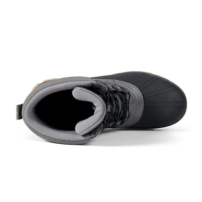 Grande taille 47 bottes d'extérieur pour hommes bottes de neige d'hiver pour hommes bottes de travail d'entraînement imperméable antidérapant garder au chaud chaussures d'hiver