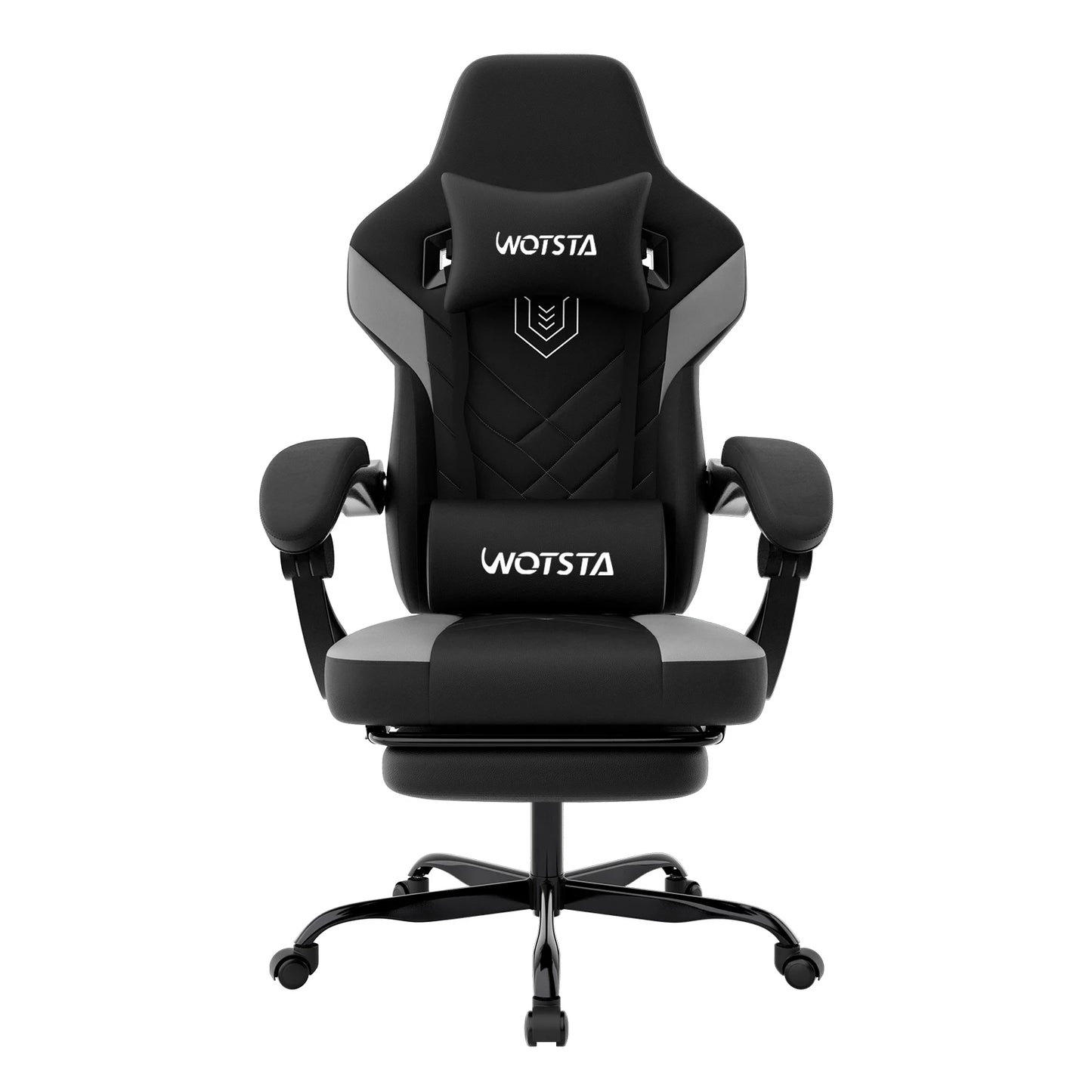 WOTSTA Gaming Chair, Ergonomic Office Chair, Racing Computer Chair, Height-Adjustable Computer Chair with Headrest