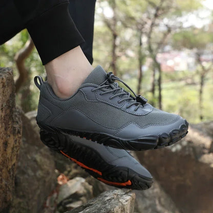 Sapatos aquáticos para homem e mulher, calçado desportivo de secagem rápida para natação, mergulho, surf, piscina e desportos aquáticos, sapatos barefoot com biqueira larga, sapatilhas minimalistas