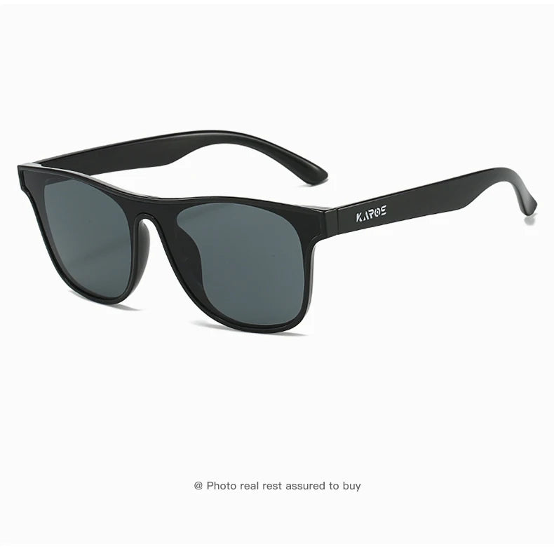 KAROS Polarized Sunglasses For Men Women Square Oversized Anti Glare Driving Eyewear Mirror Sun Glasses Women UV400 Goggles YZ20