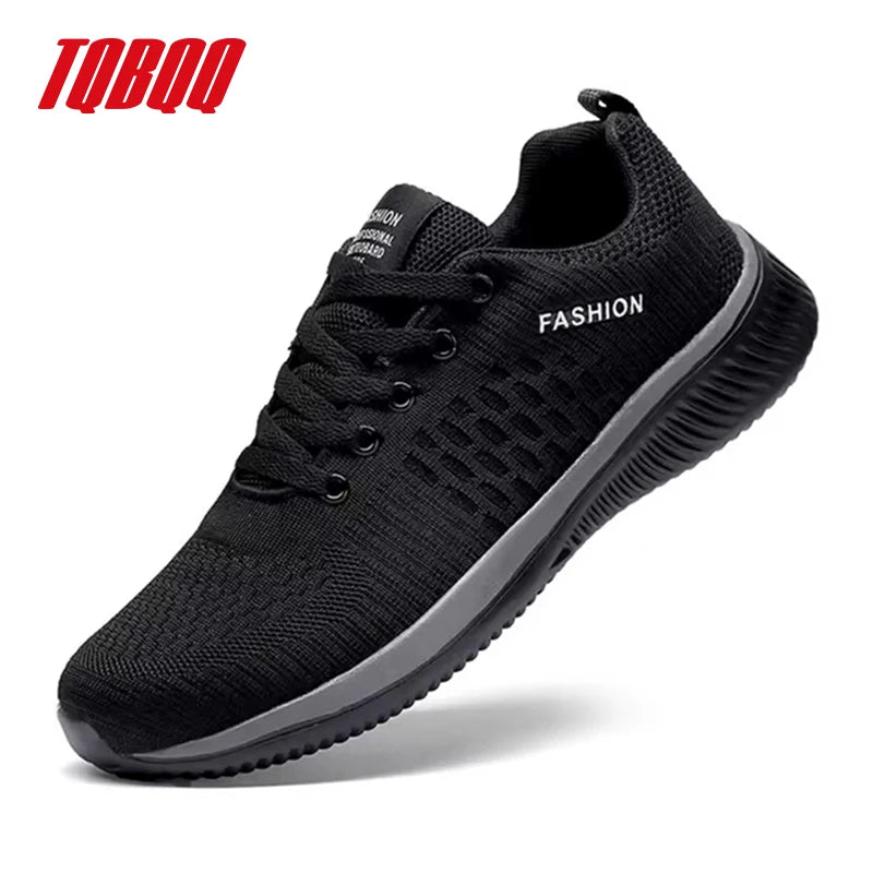 Atmungsaktive leichte Herren-Laufschuhe – bequeme Casual-Schuhe, Outdoor-Slipper und Walking-Sneaker