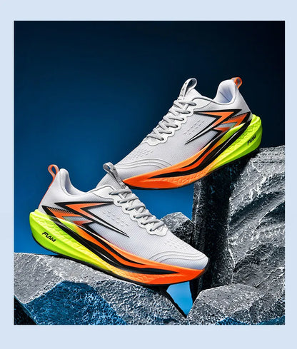 Specialty Marathon Running Shoes for Men Sports Breathable Lightweight Carbon Plate Women's Comfortable Athletic Non-Slip Sneakers