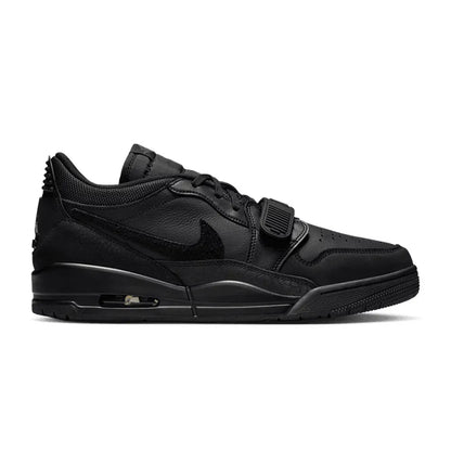 Nike Legacy 312 Black Knight Comfortable Anti-Slip Durable Low-Top Retro Basketball Shoes Men's Black IQ9784-001