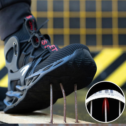Chaussures de sécurité à boucle indécontractée pour hommes, bottes de travail pour hommes, chaussures Parker en acier, baskets de travail anti-crevaison, chaussures de travail pour adultes, 2026