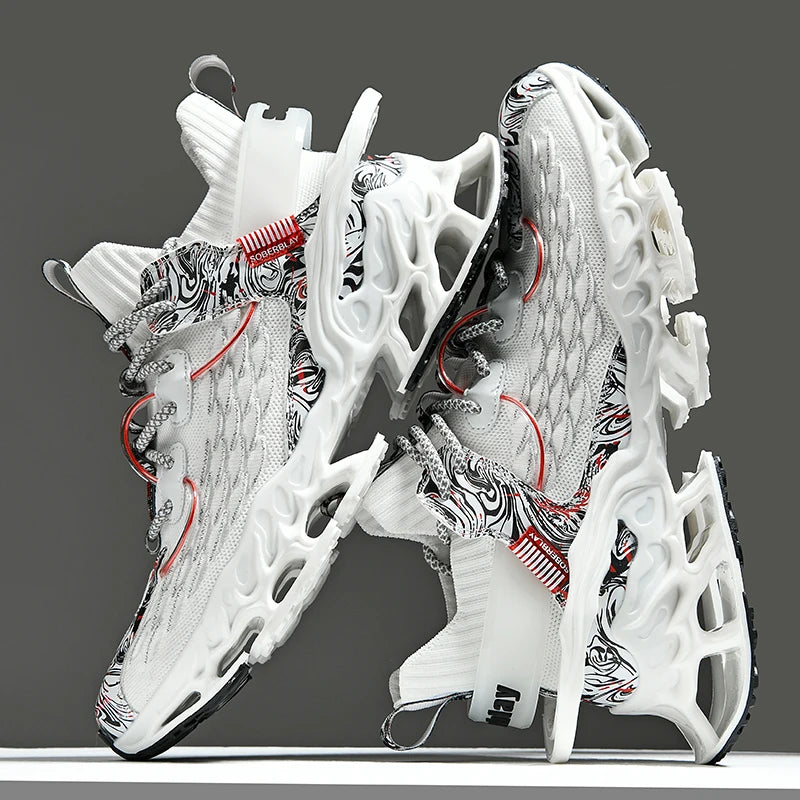 Chaussure Homme Chaussures de course respirantes pour hommes, baskets décontractées pour hommes, chaussures de tennis pour hommes, entraîneur de course, mocassins à la mode, luxe