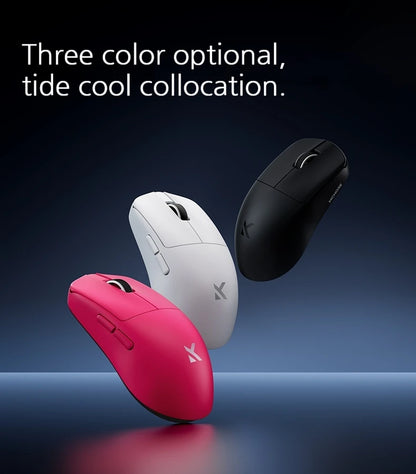 MCHOSE L7 Ultra+ mittelgroße/große Hand-Gaming-Maus E-Sports Paw3950 kabellos, drei Modi, leicht, Office-Dual-Drive-Computermaus