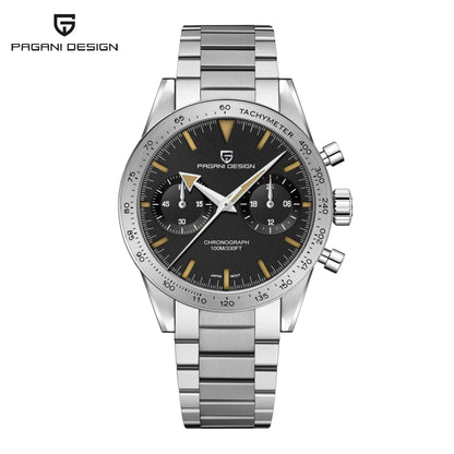 2026 New PAGANI DESIGN Retro Mens Watches Moon Quartz Watch For Men Speed Sports Chronograph AR Sapphire VK64 Clock Reloj Hombre