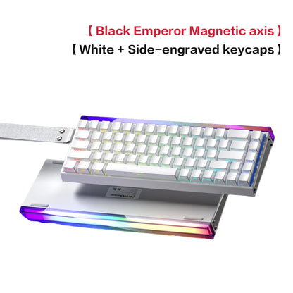 AULA HERO 68 HE Gaming-Mechanische Tastatur Magnetische Achse RT Kabelgebunden RGB-Beleuchtung 8K Polling-Rate Seitenbeschriftung