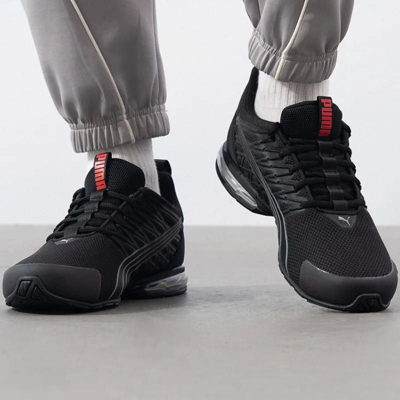 PUMA – chaussures de course unisexes, baskets de sport en maille avec coussinets, pour hommes, femmes et couples, nouvelle collection, 379601-01