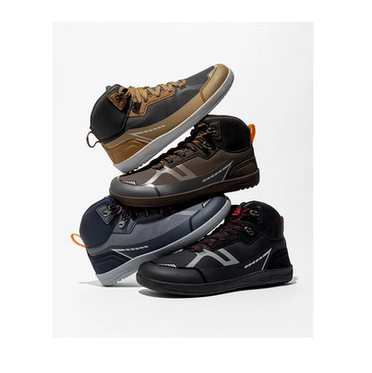 HOBIBEAR unisexe mi haut pieds nus chaussures hommes femmes bout large en cuir artificiel bottes de randonnée en plein air antidérapant chaussures de course