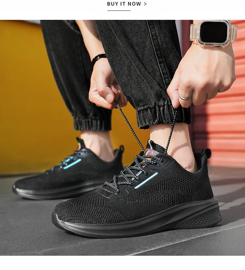 Leather Men's Sneakers Trendy Casual Italian Breathable Leisure Male Sneakers Non-Slip Footwear Men Vulcanized Shoes