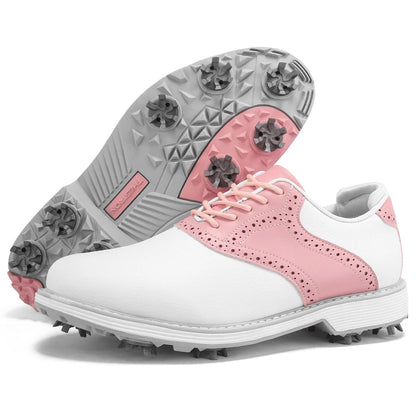 Ladies' Professional Golf Shoes, Fashionable Casual Walking Shoes, Outdoor Fitness Non-Slip Comfortable Golf Sports Shoes