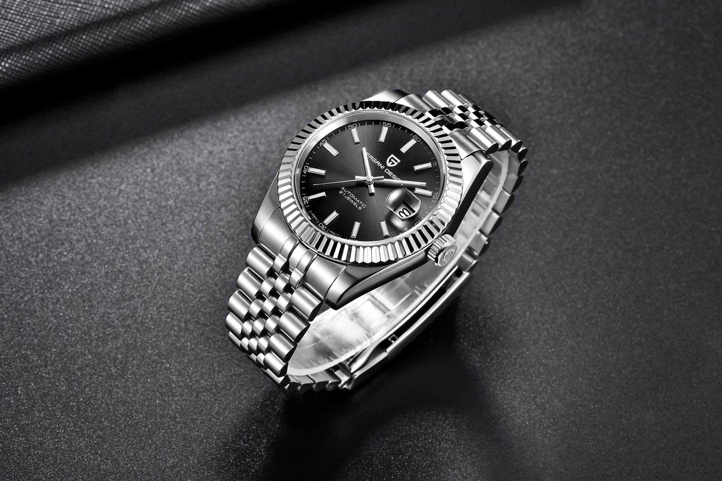 Relojes PAGANI DESIGN 2026 nuevos de lujo en oro y plata, relojes mecánicos para hombre, acero inoxidable, cristal de zafiro, reloj automático