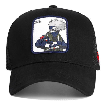 Anime Cartoon Naruto New Baseball Cap Uchiha Itachi Anime Styles Cap Men Women Hip Hop Dad Adjustable Mesh Hat Trucker Hat