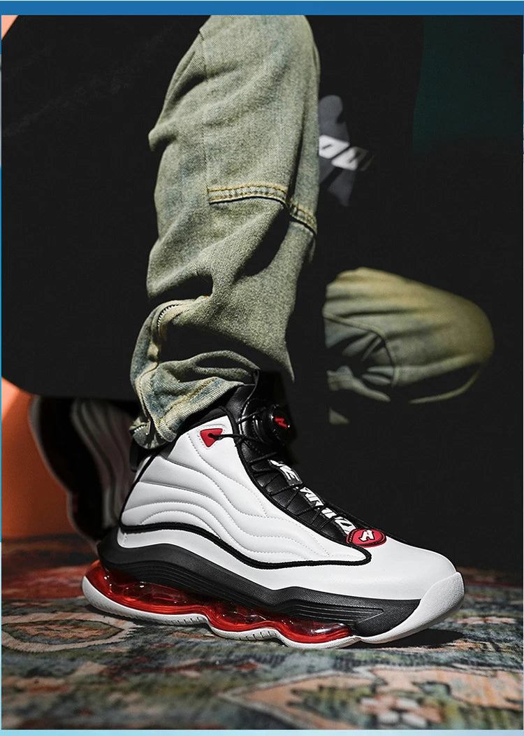Atmungsaktive Basketballschuhe mit Dämpfung, rutschfeste und strapazierfähige Laufschuhe für Herren, Fitness- und Trainingsschuhe, athletische Basketball-Sneaker für Damen