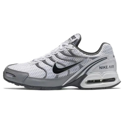 Nike Air Max Torch 4, chaussures de course décontractées à tige basse, confortables et polyvalentes, modèle unisexe, blanc et bleu, 343851-104.