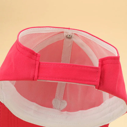 Fashion Kids Baseball Caps for Boys Girls Sun Hat Hollow High Ponytail Caps Children Sunshade Baseball Caps for age 4-12 Years