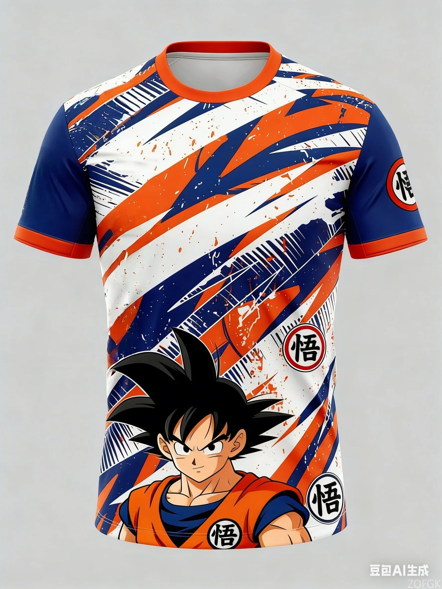2026 Summer Dragon Ball 3D Printed Men's T-shirt Breathable, Fast Drying, Moisture Wicking, Casual Sports Short Sleeve T-shirt