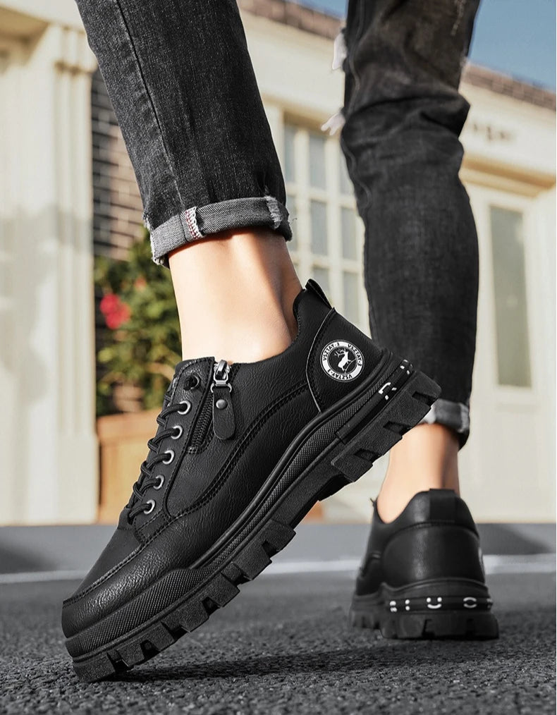 Sapatilhas de Skate para Homem, Casuais, Desportivas, de Outdoor e Caminhada, Modernas, Urbanas, Confortáveis e com Sola Grossa