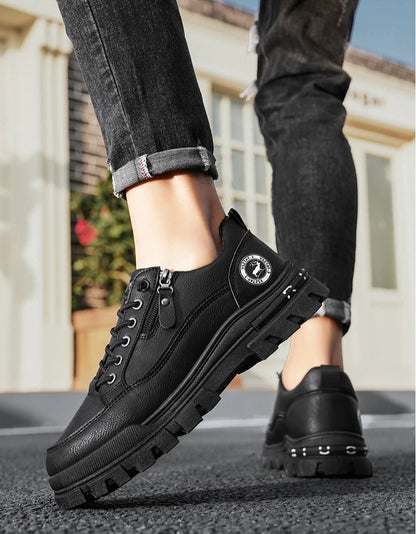 Sapatilhas de Skate para Homem, Casuais, Desportivas, de Outdoor e Caminhada, Modernas, Urbanas, Confortáveis e com Sola Grossa