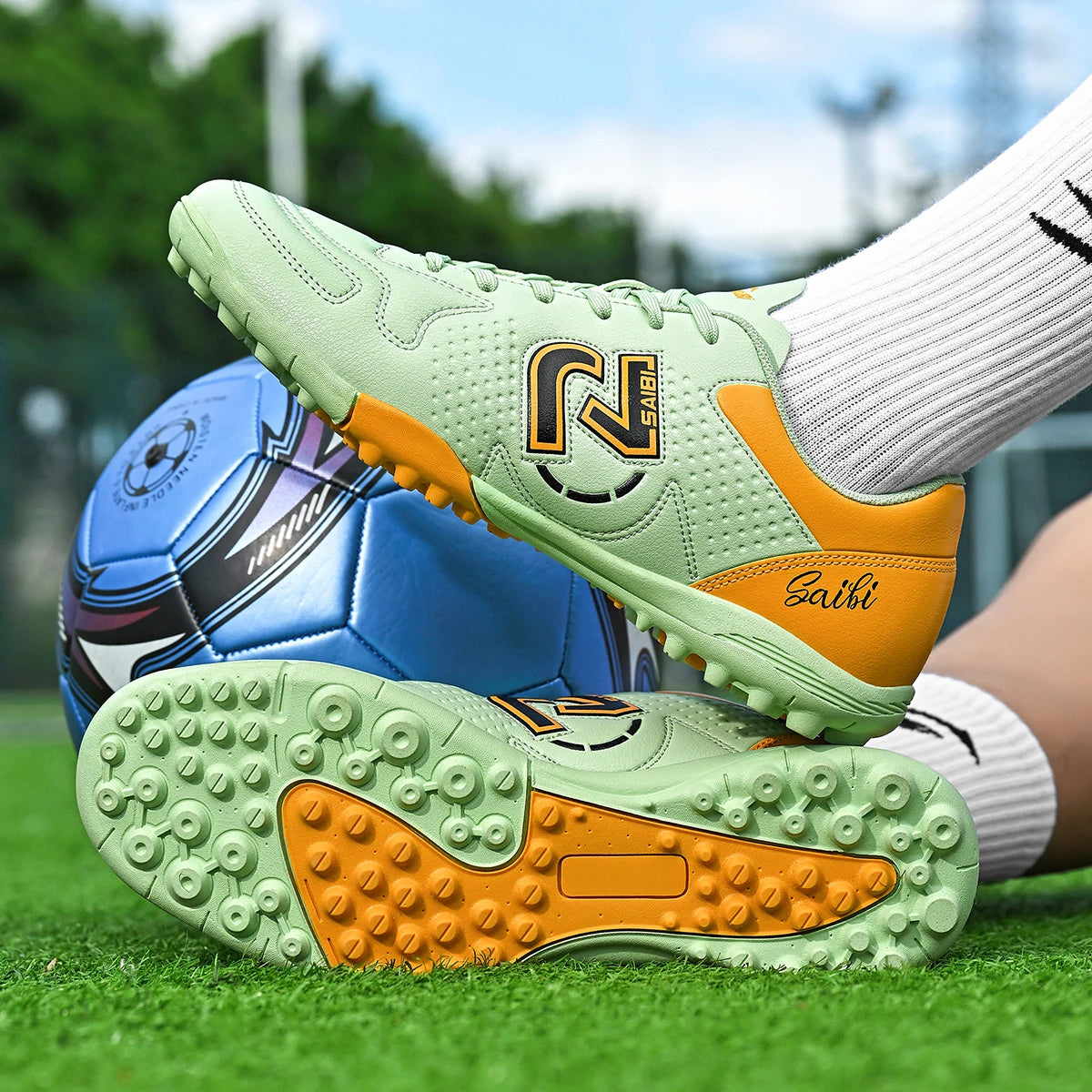 TF/FG uvádí na trh nové profesionální, personalizované a módní fotbalové sportovní boty, pohodlné a prodyšné sportovní boty