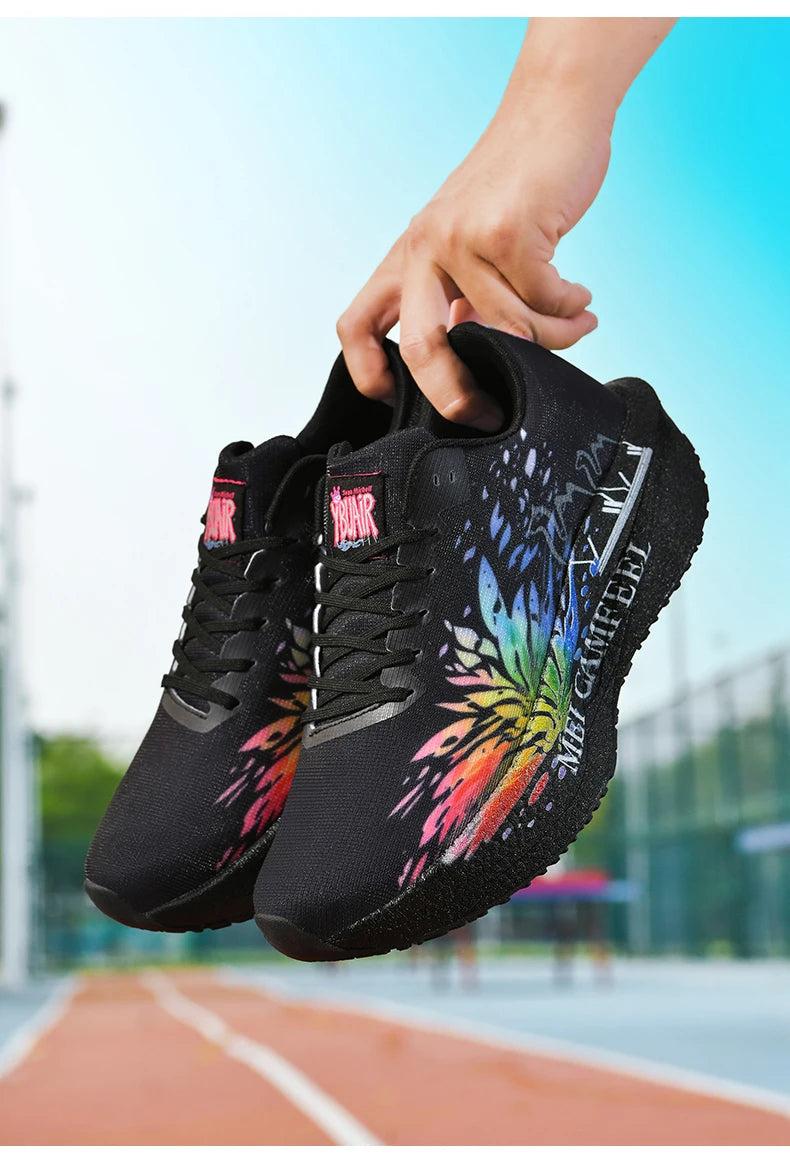 Scarpe da running 2026 con nuovo motivo Eagle, piastra in carbonio, scarpe sportive da maratona ultraleggere, traspiranti e ammortizzate per allenamento di corsa